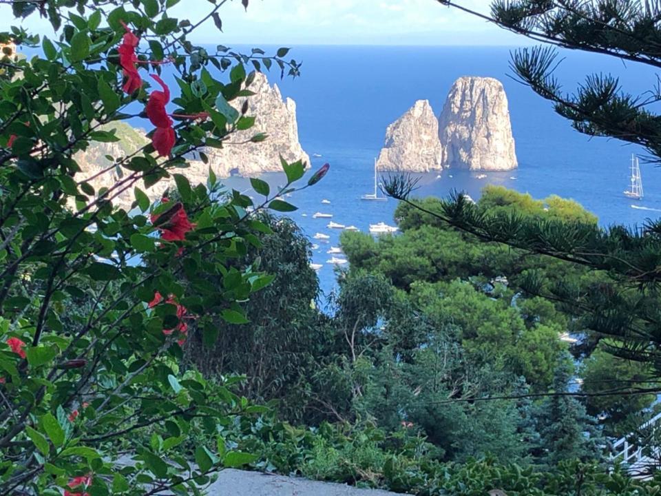 La Grande Bellezza Villa Capri Bagian luar foto