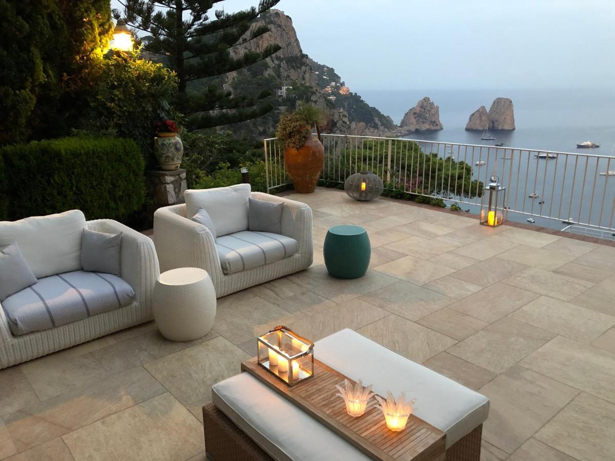 La Grande Bellezza Villa Capri Bagian luar foto
